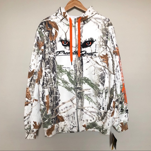 predator quest camo hoodie